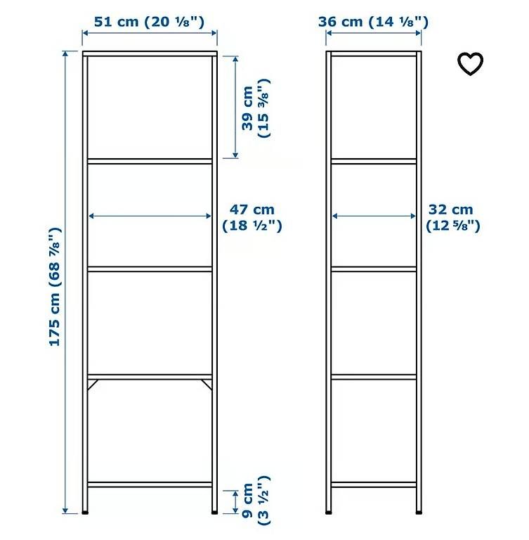 Scaffali: Deux étagères VITTSJÖ ikea 2 différents modules  – Nuovo e nell'imballaggio originale da Pully venduto da chi_p2rq 2