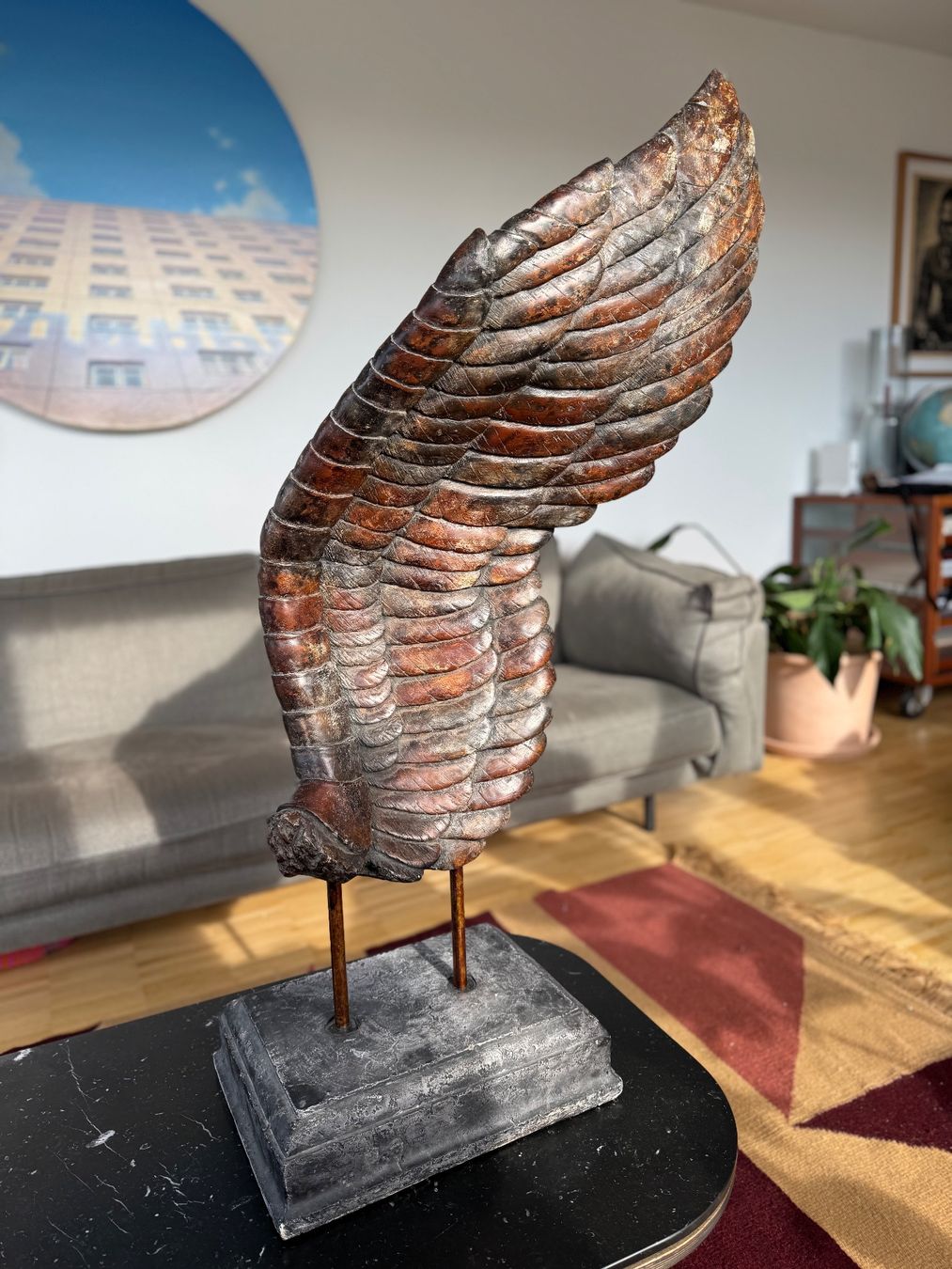 Sculture & Statue: Flügel Kunstobjekt - beflügelnd – Usato da Zuerich venduto da John