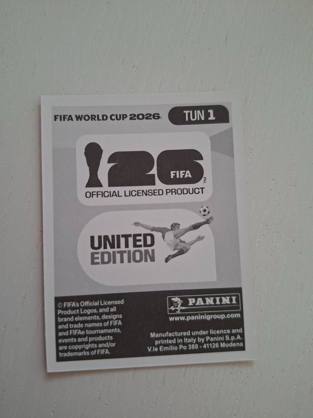 Panini Carte collezionabili: Panini FIFA WM 2026 TUN1 – Nuovo (secondo la descrizione) da Oberwil/Dägerlen venduto da Dominique1606 1