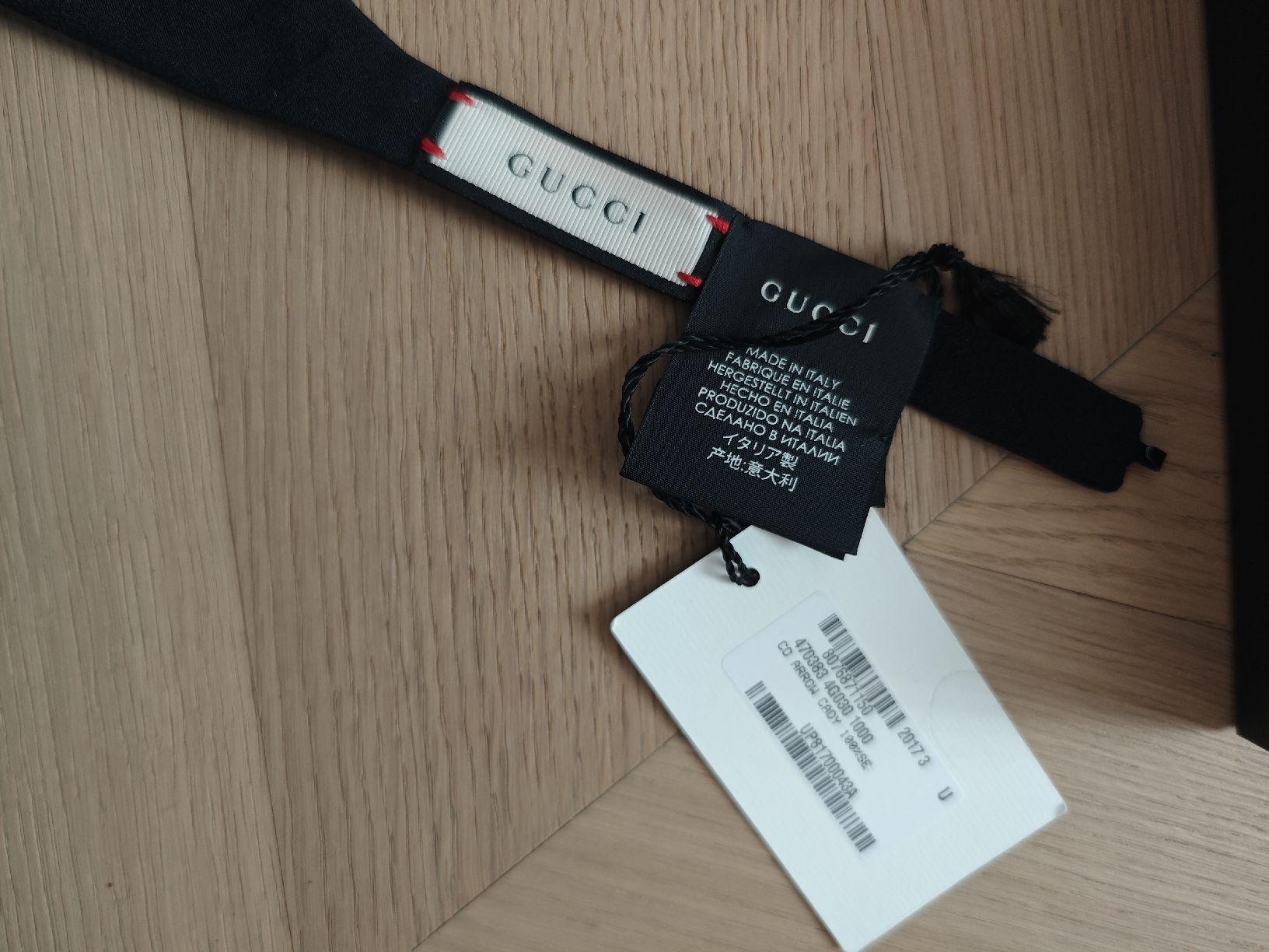 Gucci Cravatte: GUCCI Men Fliege Krawatte NEU – Nuovo e nell'imballaggio originale da Erlenbach ZH venduto da nlh 4