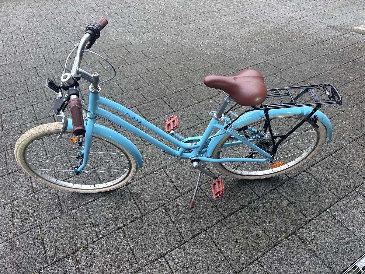 Decathlon Biciclette: Kinderfahrrad 24 Zoll Elops 500 mint – Usato da Oberweningen venduto da bri_mpx2