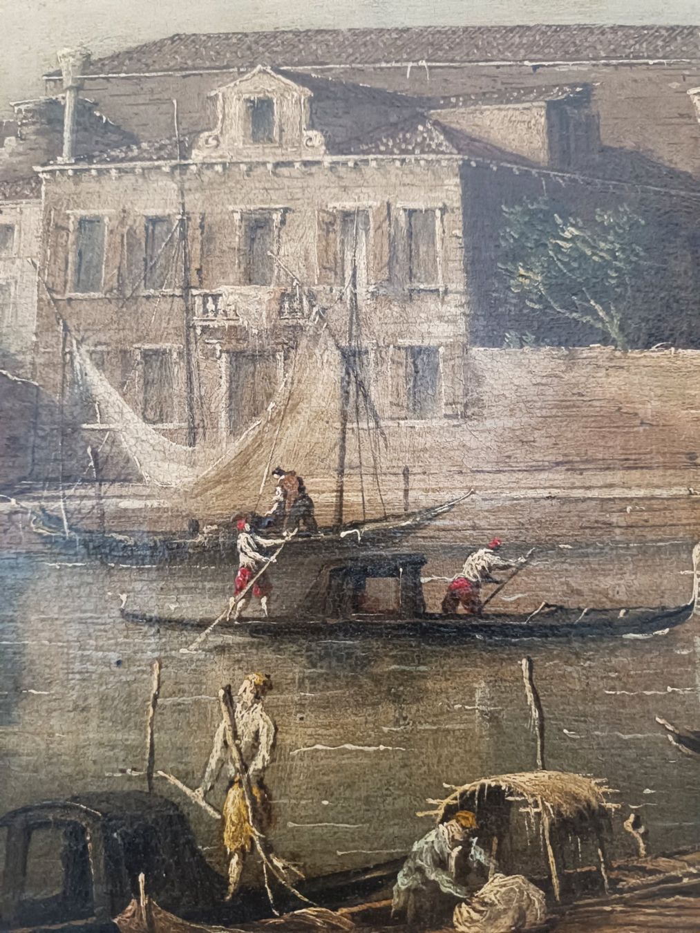 Dipinti: Dipinto antico Venezia cm.60x100 – Usato da Lugano venduto da Maurizio_Collector 4