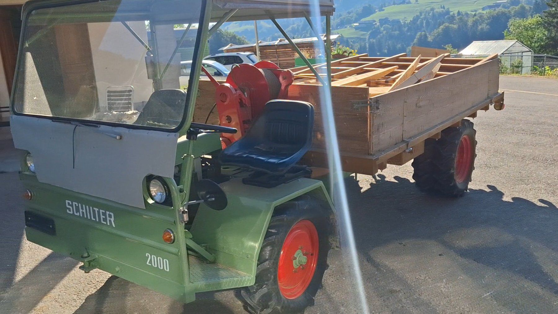 Schiltrac Alle Maschinen: Schilter 2000 mit Plumett Seilwinde – Gebraucht aus Libingen von Cm81 2