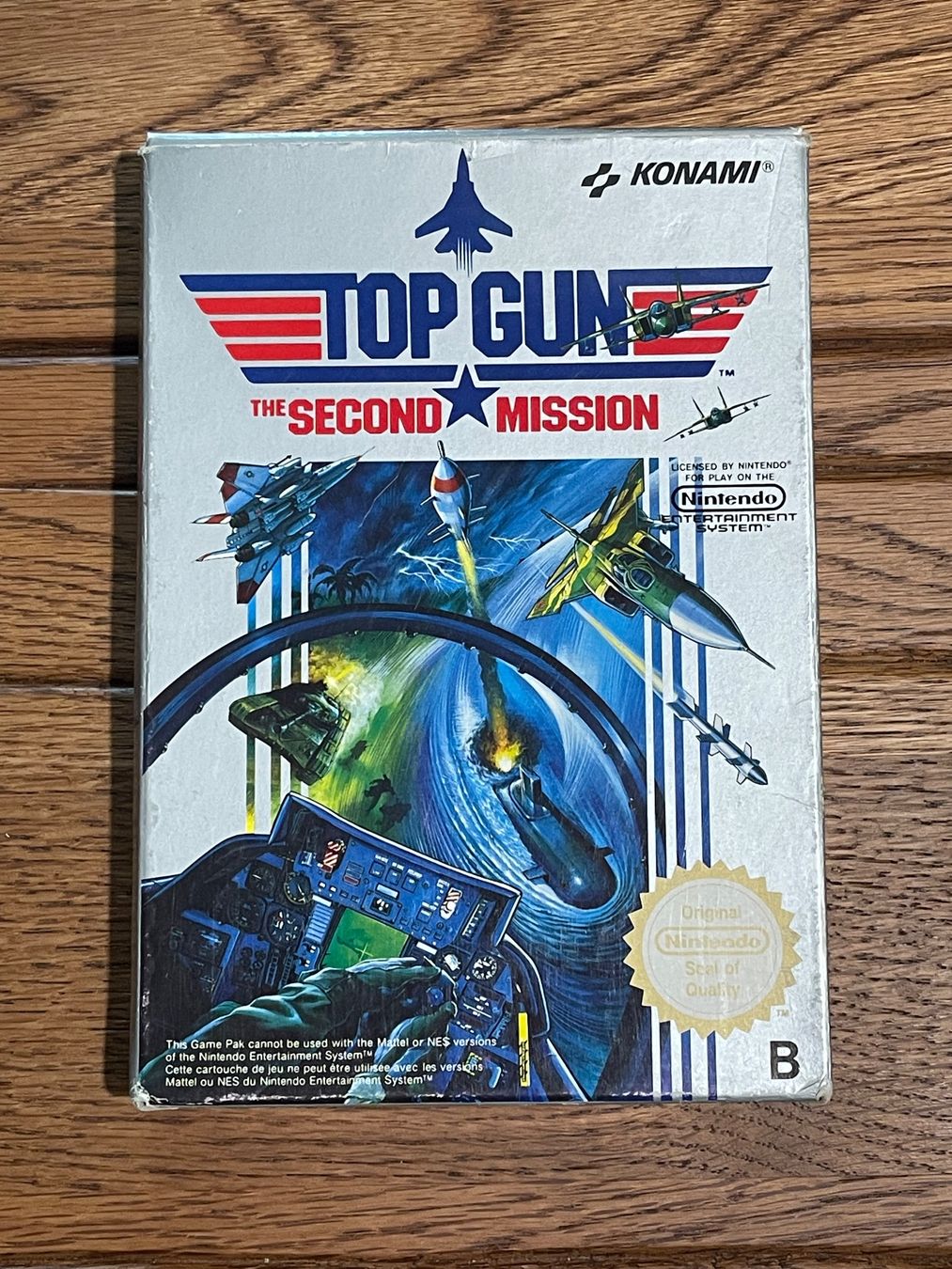 Giochi: Top Gun: The Second Mission - Nintendo NES - orginalverpackt – Usato da Zuerich venduto da Dorsi 2