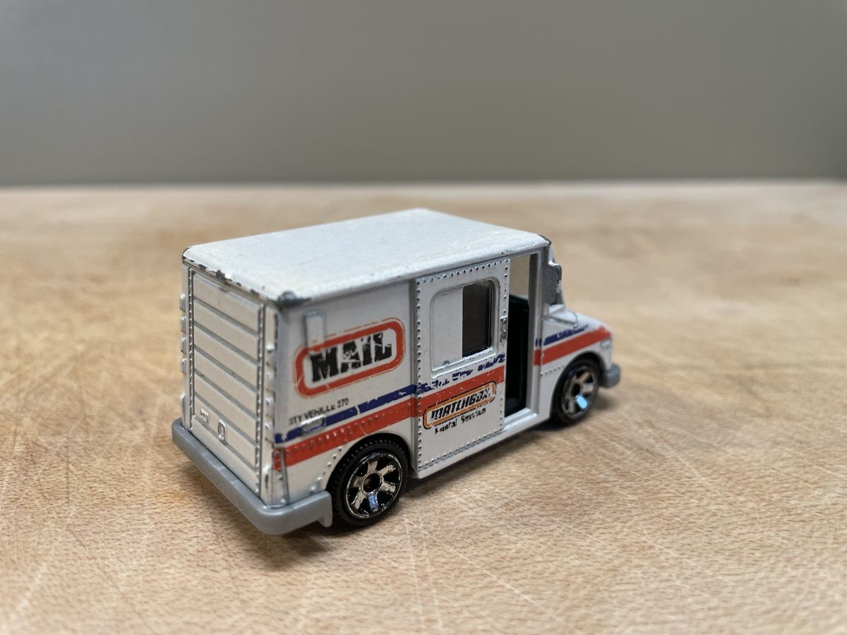 Hot Wheels Modellini d'auto: Matchbox US Postal Delivery Service Truck – Usato da Frauenfeld venduto da Challenger77 2