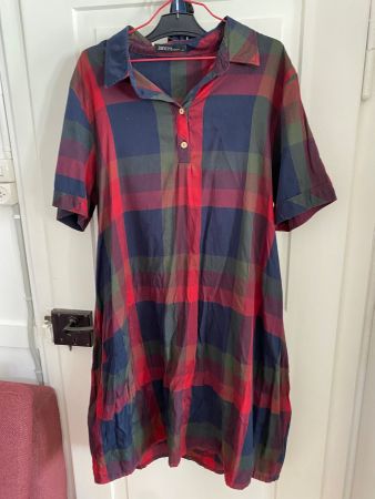 Kleid 4XL  neu und ungetragen Seitentaschen Baumwolle