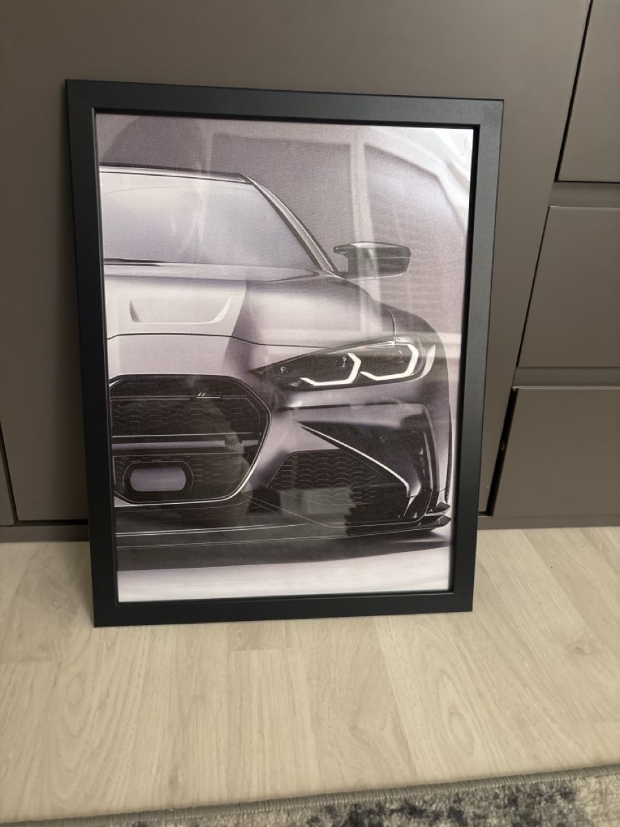 Poster & Bilder: Bild mit Rahmen BMW M – Neu (gemäss Beschreibung) aus Zürich von eli_75ql