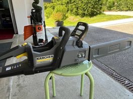 Tronçonneuse à batterie Kaercher professionnel CS 400/36 BP