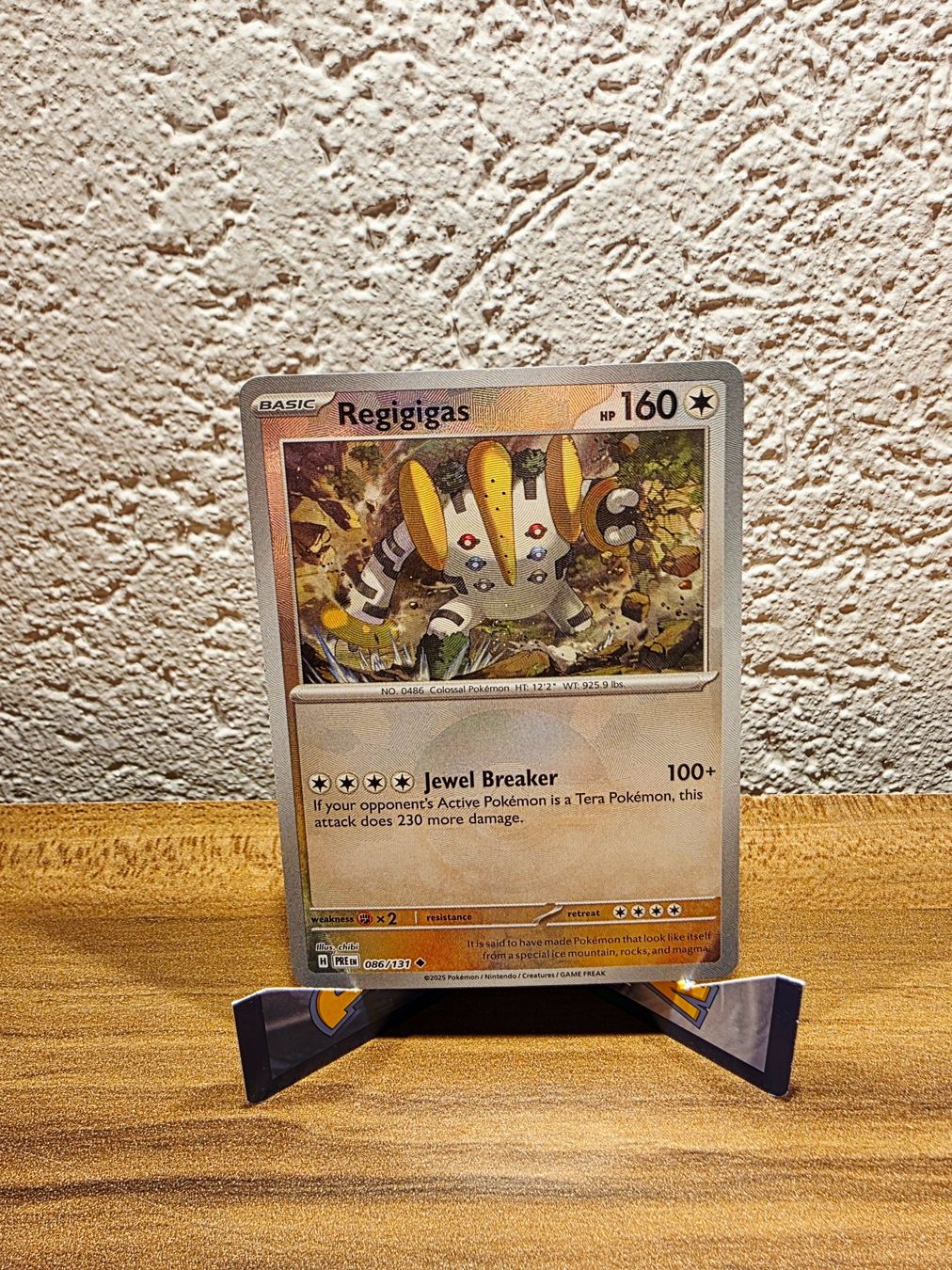 Pokémon Carte collezionabili: Regigigas Pokeball Reverse 086/131 Prismatic Evolutions – Nuovo (secondo la descrizione) da Turin (Salins) venduto da Meeelll01