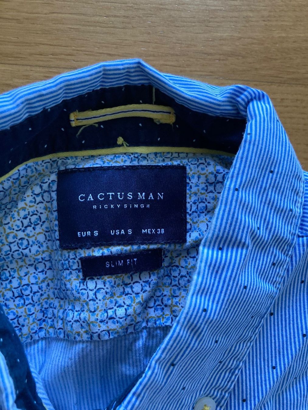 Camicie: (C) Cactus Man Hemd s – Usato da Jonen venduto da Sevenb 1