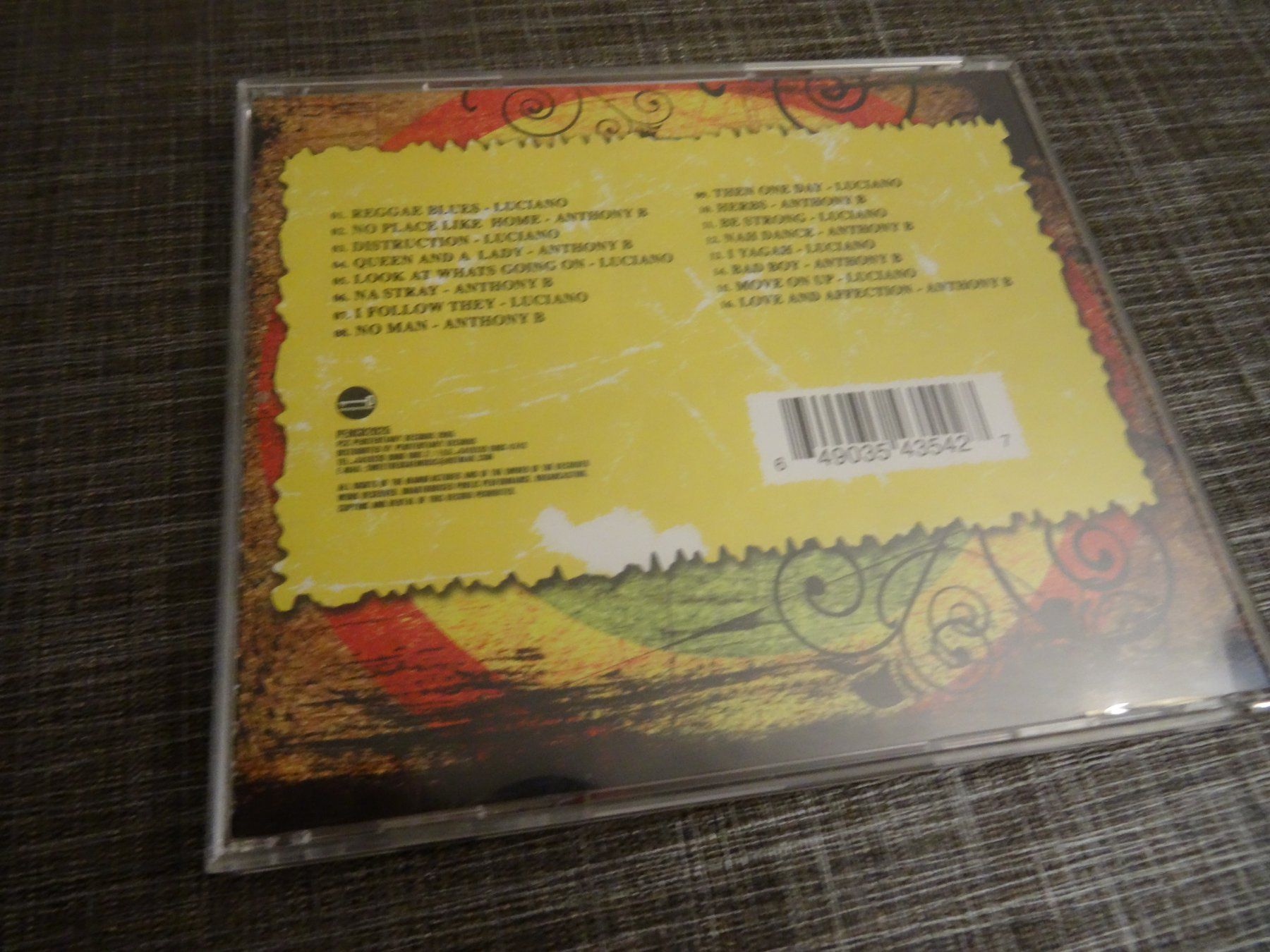CD: Luciano / Anthony B - JAH Warrior III 3 CD – Usato da Olten venduto da Disc-Ausverkauf 1