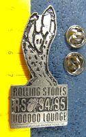 ROLLING STONES 2NÄGEL-PIN VODOO LOUNGE 1994/95 GROSSS