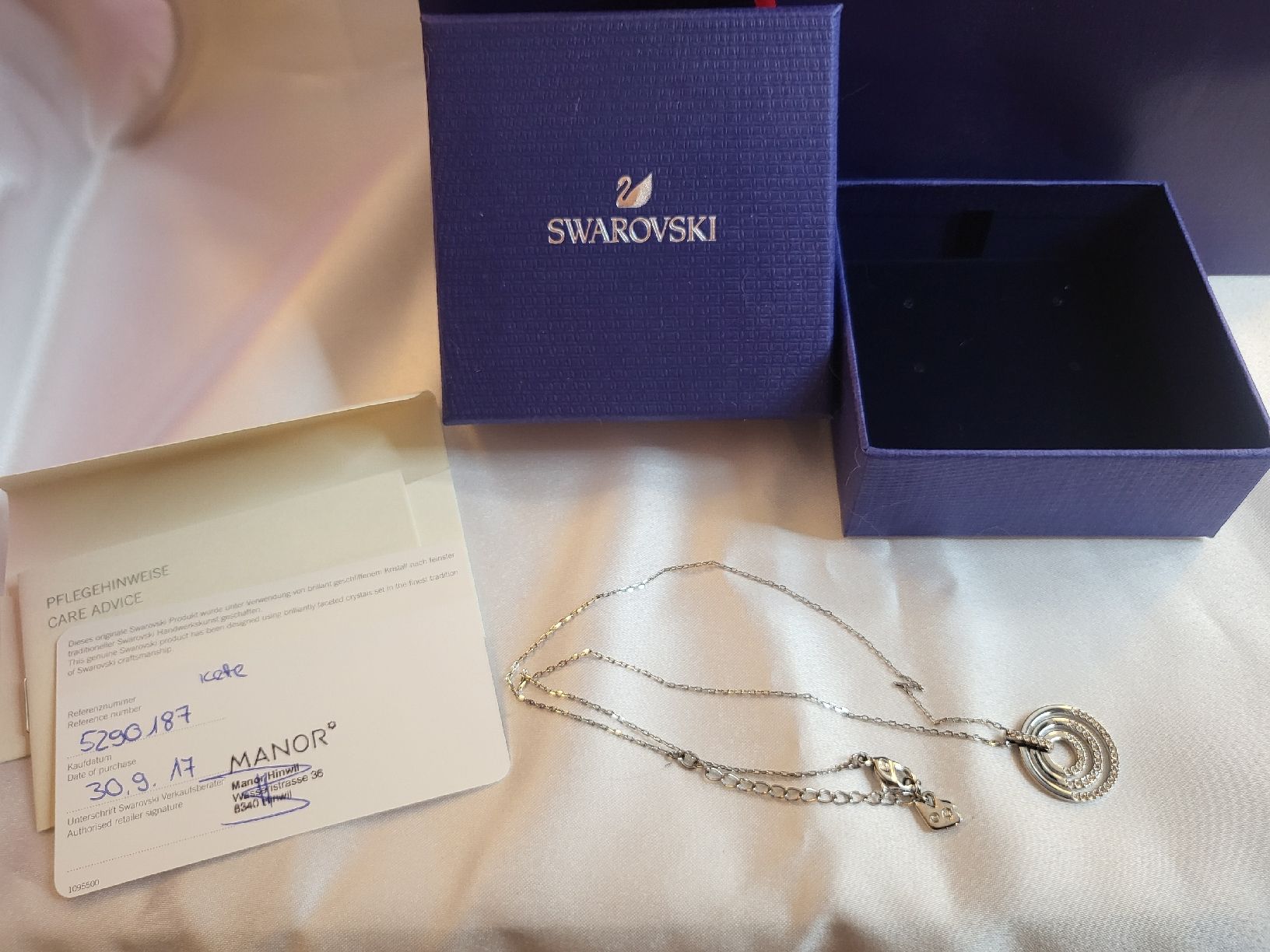 Swarovski Ketten: NEUE Swarovski Halskette – Neu und originalverpackt aus Hellbühl von d.d.d.125 2