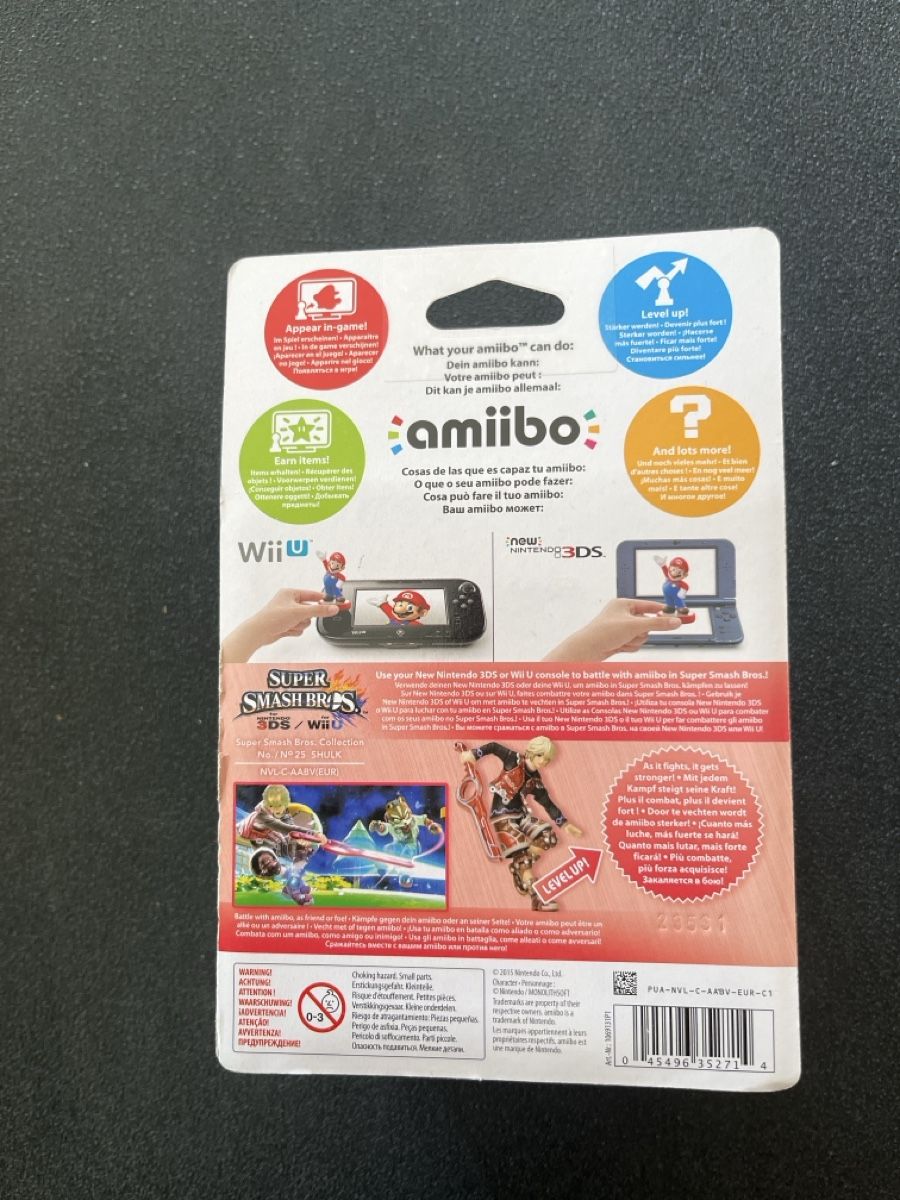 Nintendo Statuette: Originalverpckte Nintendo Shulk Amiibo Figur – Nuovo e nell'imballaggio originale da Riom venduto da Co_Na_14 1