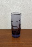 Sklo Union Spiral Glasvase vintage 70er Design Glas Vase