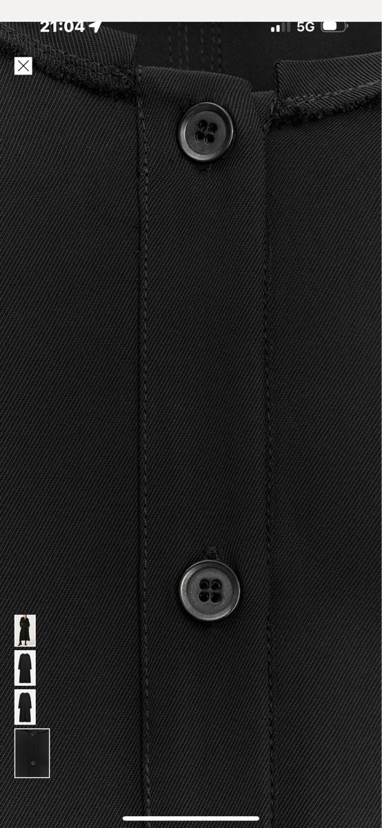 Zara Vestiti: Zara robe longue noire taille M/L – Nuovo e nell'imballaggio originale da Brügg BE venduto da rah_mqh8 3