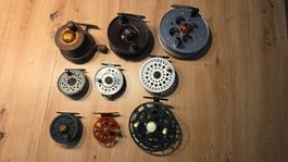 Verschiedene Anglerrollen