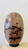 Großer Shiva-Lingam aus poliertem Naturstein, Indien – 30 cm