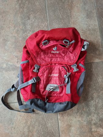 Kinder-Rucksack deuter junior in rot