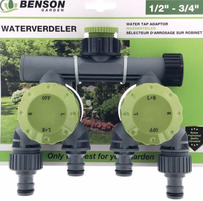 Rubinetteria: WASSERTEILER 5-WEGE Anschluss 1/2 " oder 3/4" – Nuovo e nell'imballaggio originale da St. Gallen venduto da schnaeppchen-preise