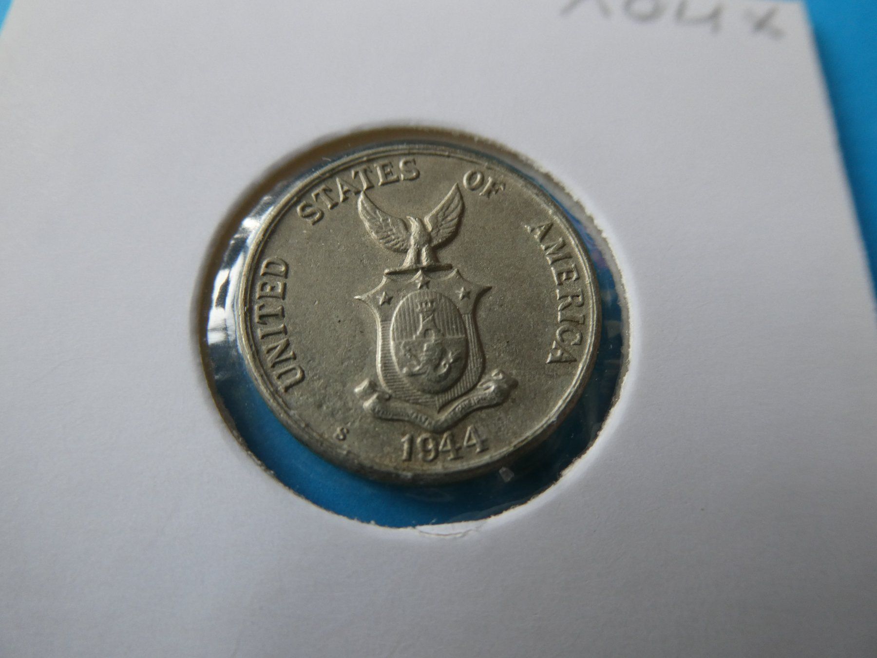 Alle Münzen: Philippinen 1944, 5 Centavos – Gebraucht aus Hinterforst von Rohusri 1