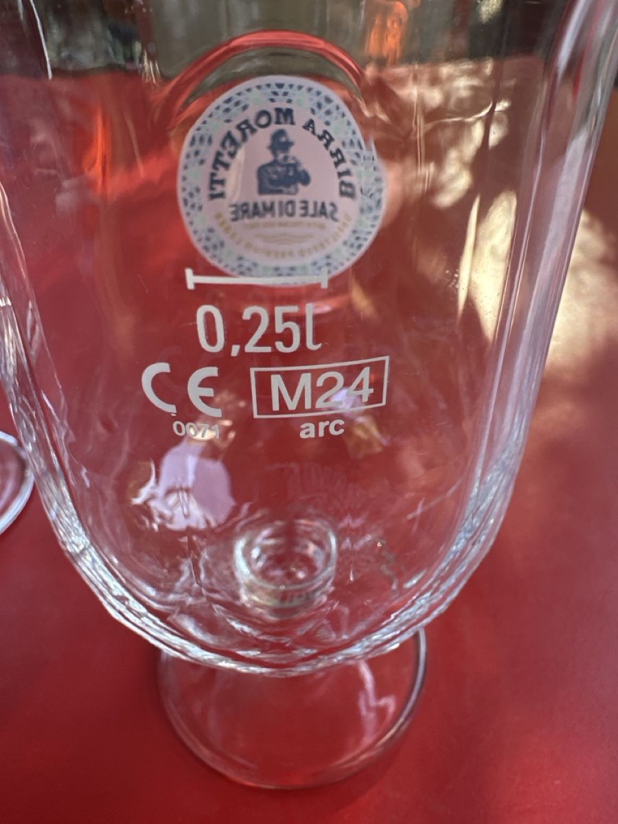 Gläser: BIRRA MORETTI GLÄSER 2x – Gebraucht aus Ueken von crxundevo8 3