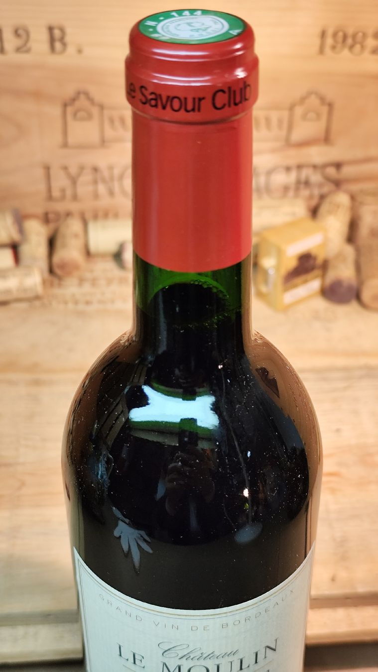 Vino: 3 x 2001Château Le Moulin de la Tonnelle – Nuovo e nell'imballaggio originale da Büsserach venduto da Vintage-vins 1