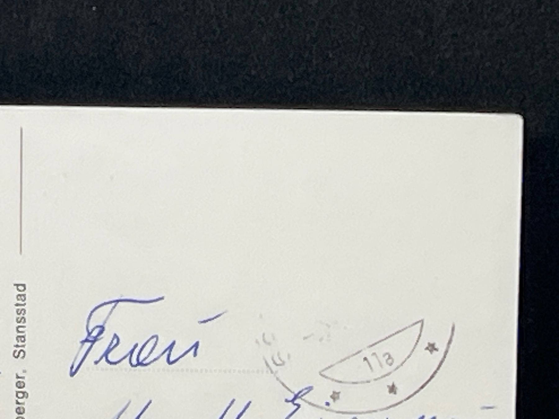Cartoline postali: Caslano, Lago di Lugano – Usato da Widnau venduto da Brusi9 1