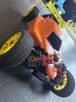 RC Auto Elektro Buggy gebraucht orange gelbe Felgen