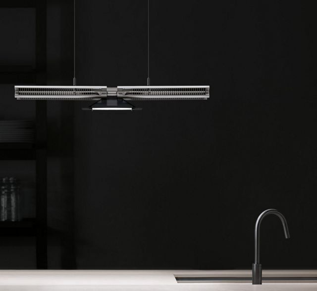 Dyson Lampadari & plafoniere: DYSON Cu-Beam Down-Light Pendelleuchte SILBER 4000k – Nuovo e nell'imballaggio originale da Dietikon venduto da Mower73