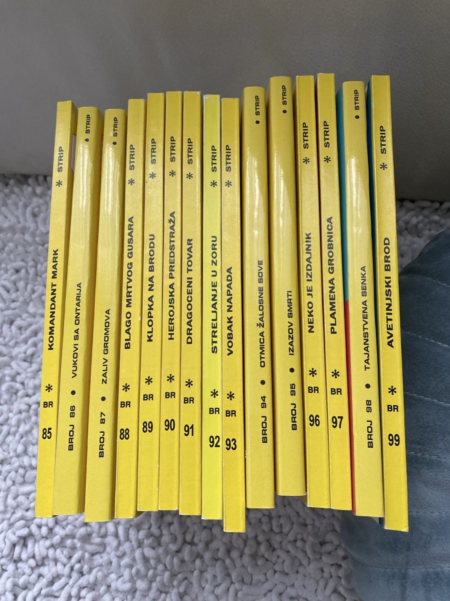 Comics: Komadant Mark SET, Serbisch – Gebraucht aus Jona von Mister_N0 1