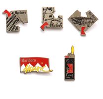Pin Set 36, 5 Stück Pin «Marlboro»