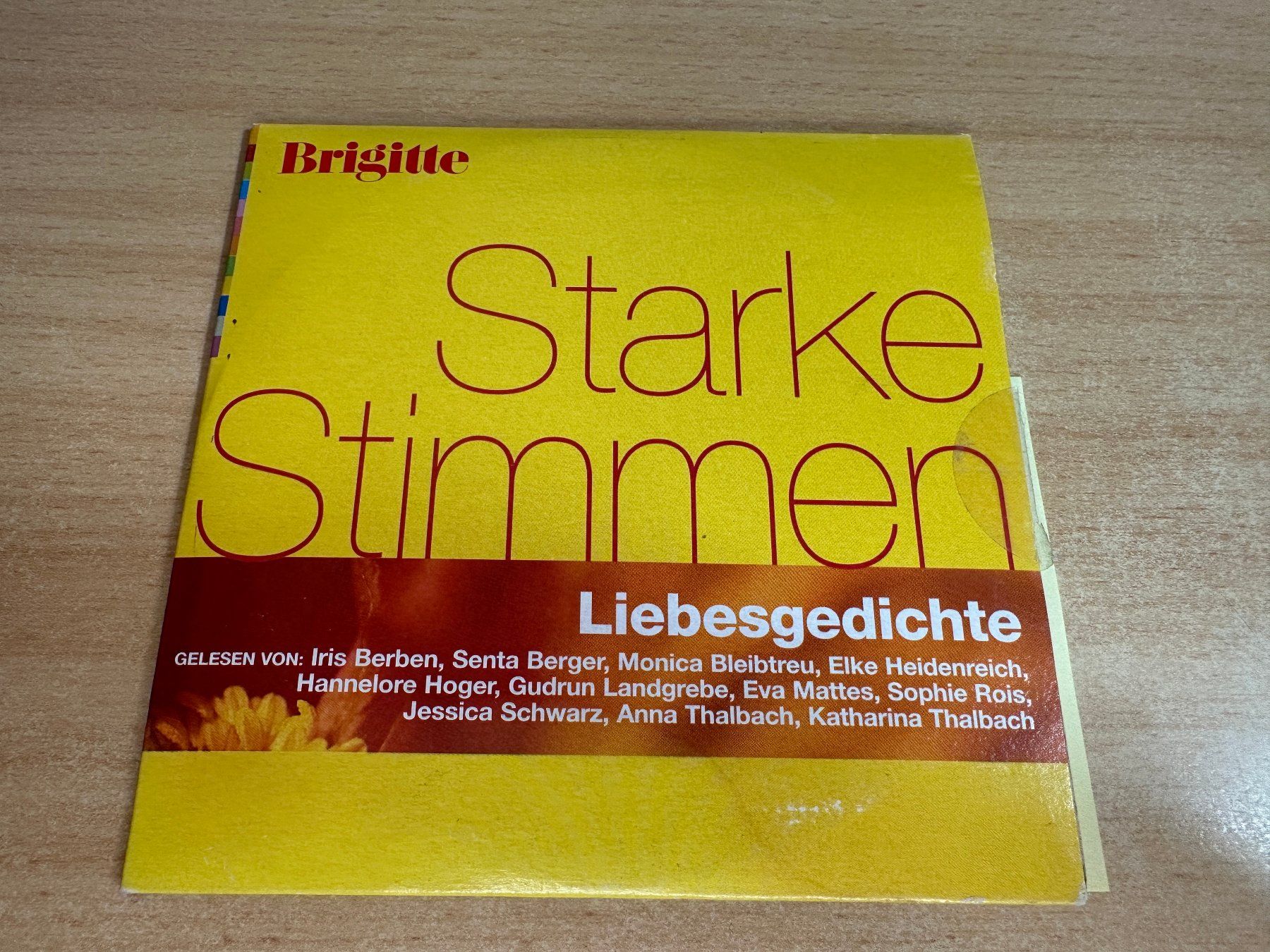 Audiolibri: Brigitte - Starke Stimmen - Liebesgedichte – Usato da Rikon im Tösstal venduto da Alpenmutz