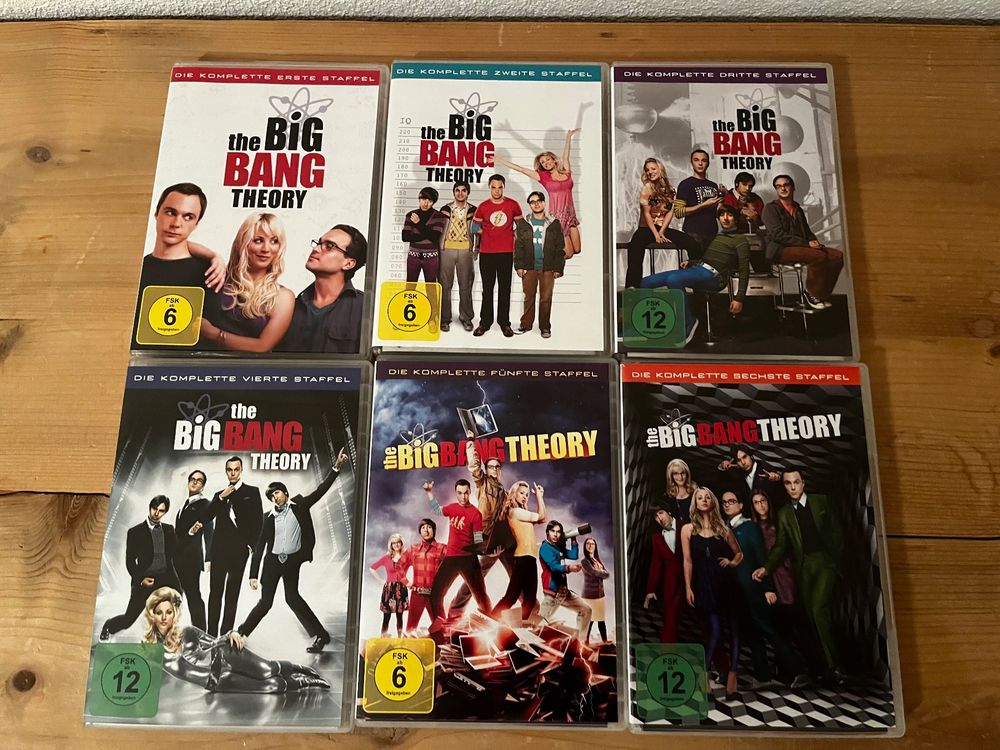 DVD - Serie komplett - The Big Bang Theory (Gebraucht) in Bassersdorf ...
