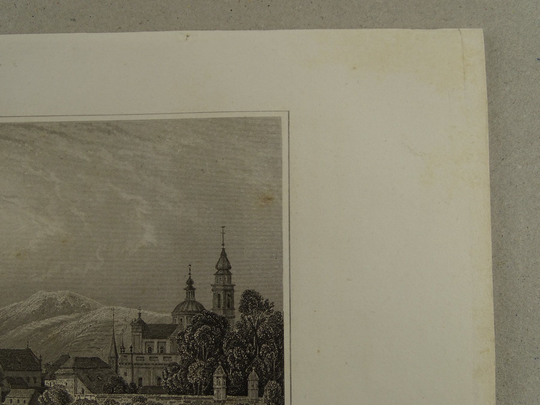 Stiche: SOLOTHURN, STAHLSTICH 1836/1838 – Gebraucht aus Grüningen von Kartensammler 4