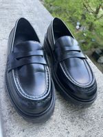 Loafer, schwarz, Grösse 36