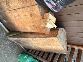 Feuerholz / Baumstumpf