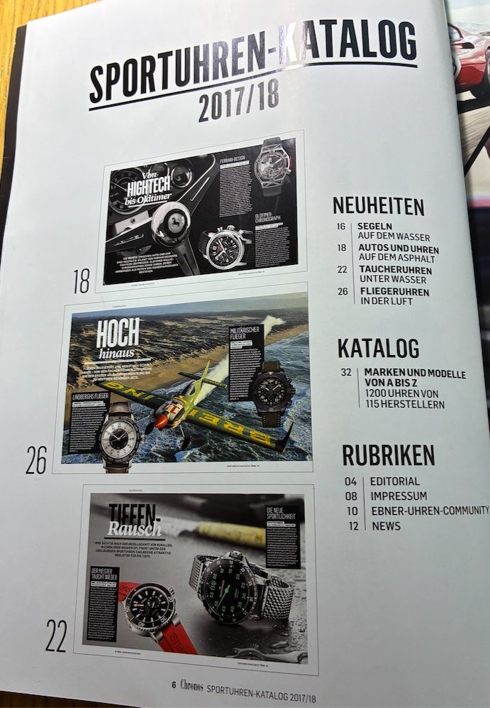 Riviste & Magazine: Sportuhren – Usato da Baden venduto da Goldbaum 1