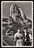 Alpstein, Die Staubernkanzel, zwei Fraue