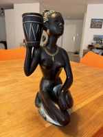 Antike Figur 50er Jahre Statue Büste Erotic Afro
