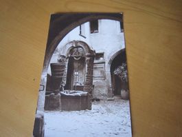 No 11 alte Postkarte BRUNNEN AB NUR 75 RP