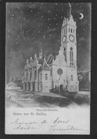 AK/St. Gallen , Linzenbühlkirche , 1898