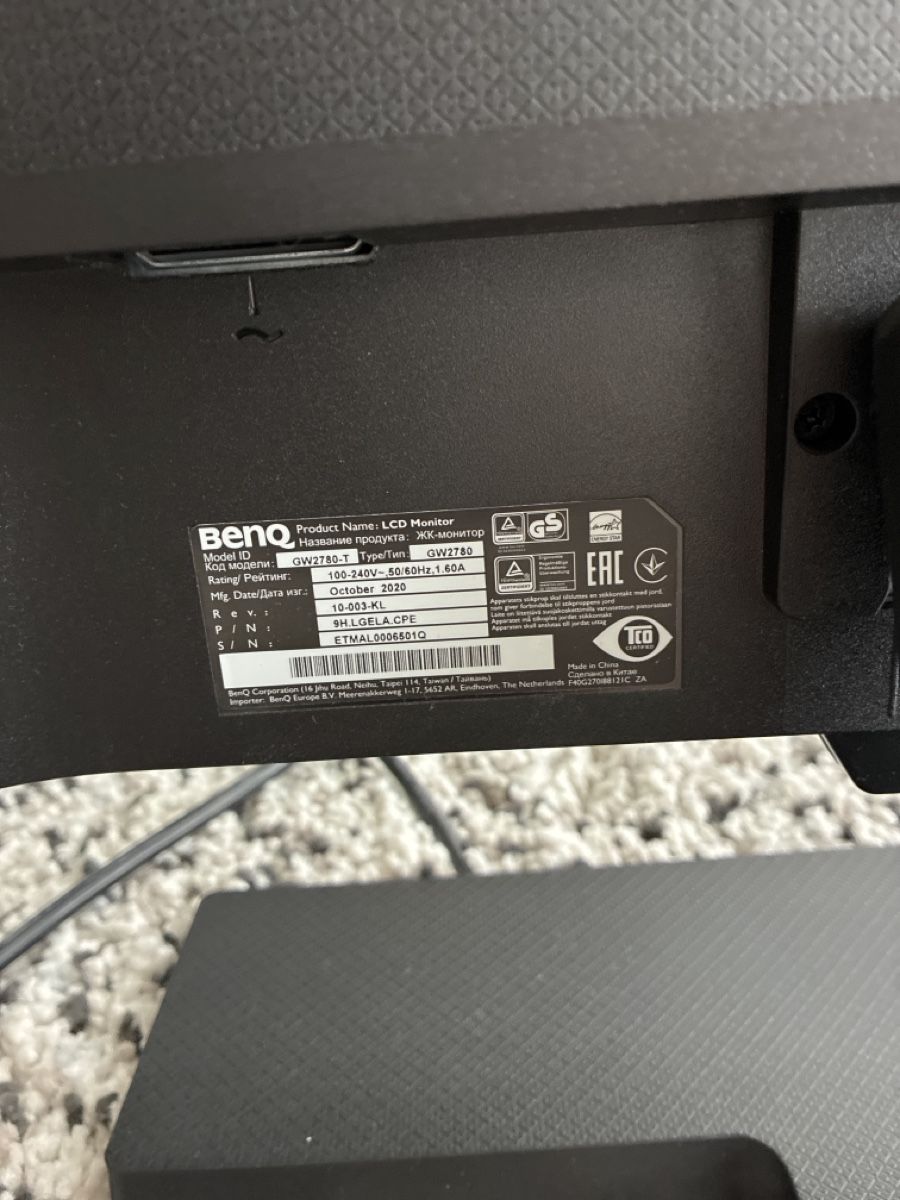 Monitor: BENQ Bildschirm GW2780-T – Usato da Schlieren venduto da FtrHndrx 2