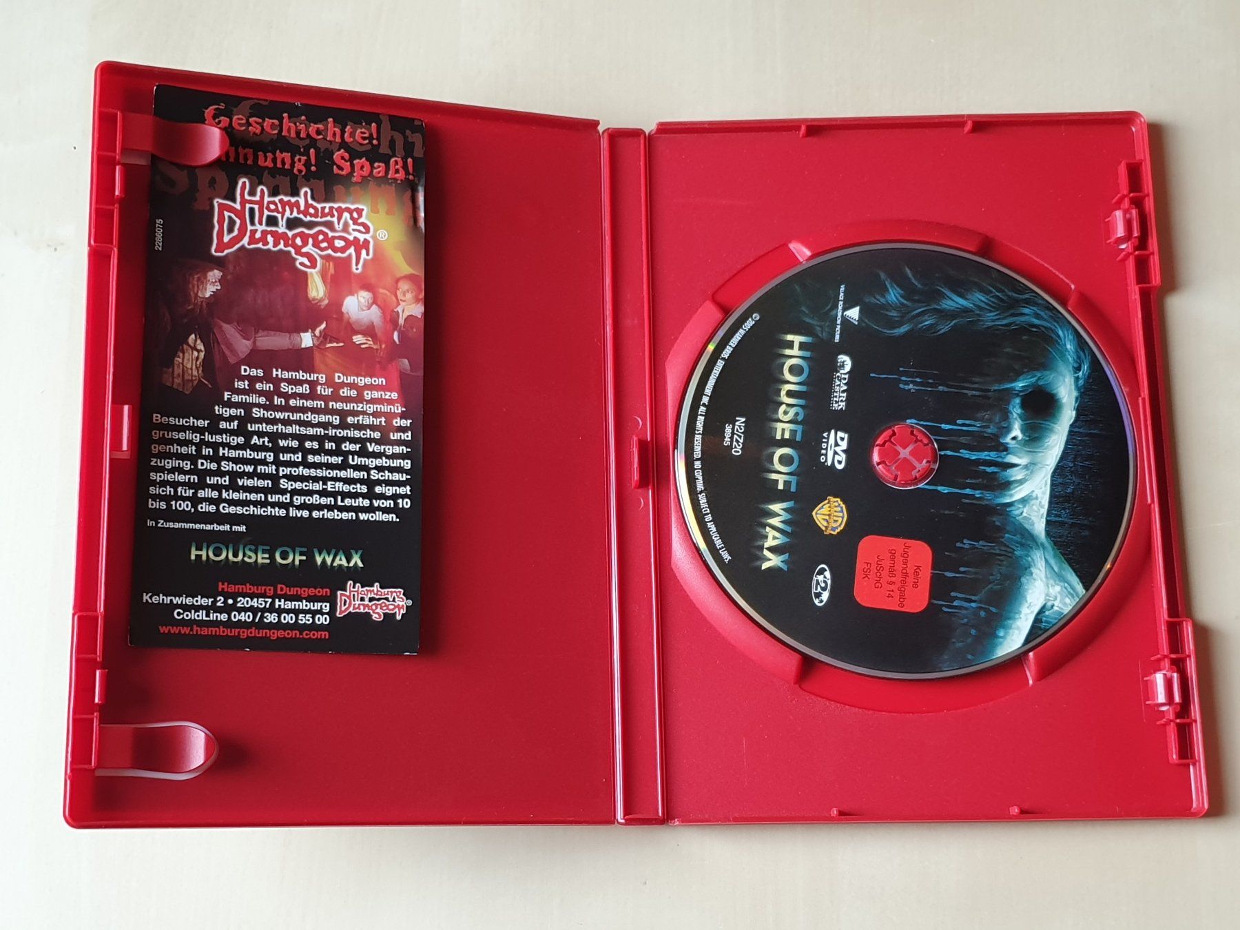 Tous les DVDs: House of Wax – D'occasion à Stansstad par collectorsshop 2
