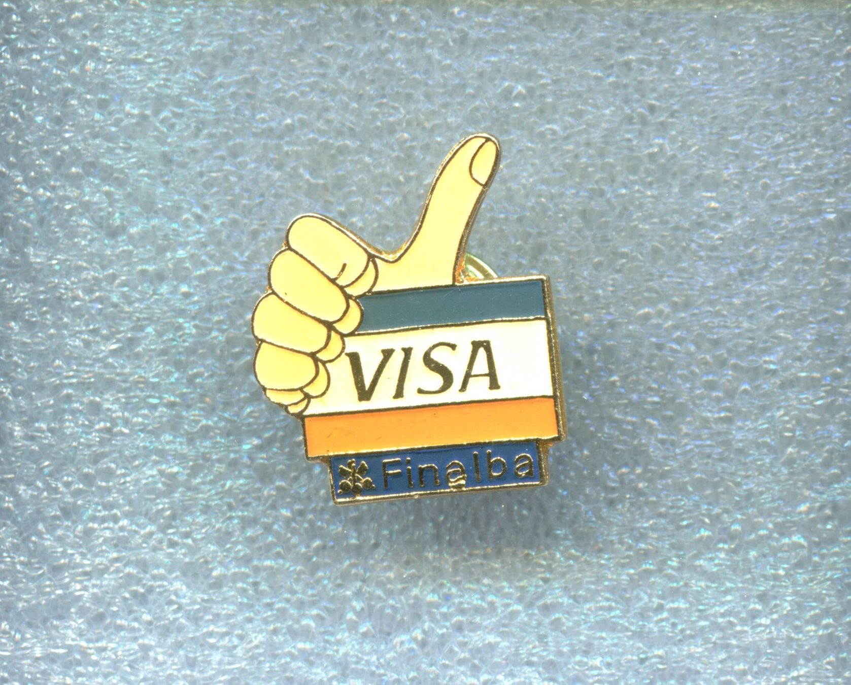 Plaketten & Abzeichen: Finalba  VISA – Gebraucht aus Winterthur von Sammleroase