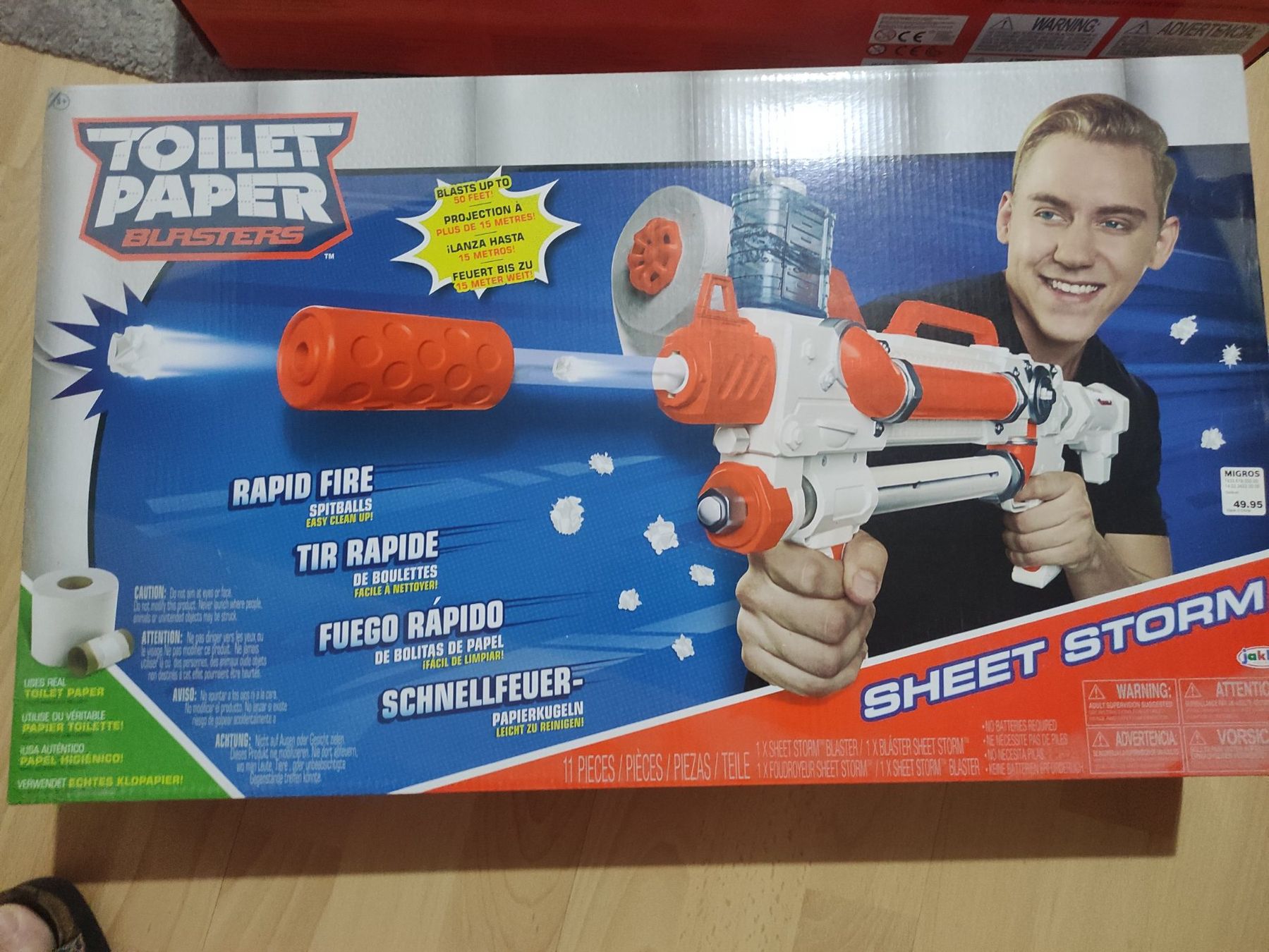 Giocattoli: Neu Wasserpistole LP 49.90 fr – Nuovo e nell'imballaggio originale da Dagmersellen venduto da L.Ga. 3