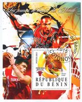 Block "Basketball. Michael Jordan" Benin