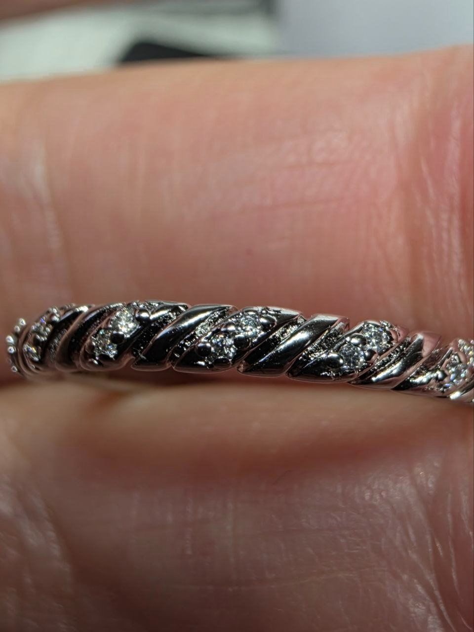 Bagues: Bague argent avec diamants de moissanite certifiés GRA – Neuf avec emballage d'origine à Reconvilier par Tsma67 4