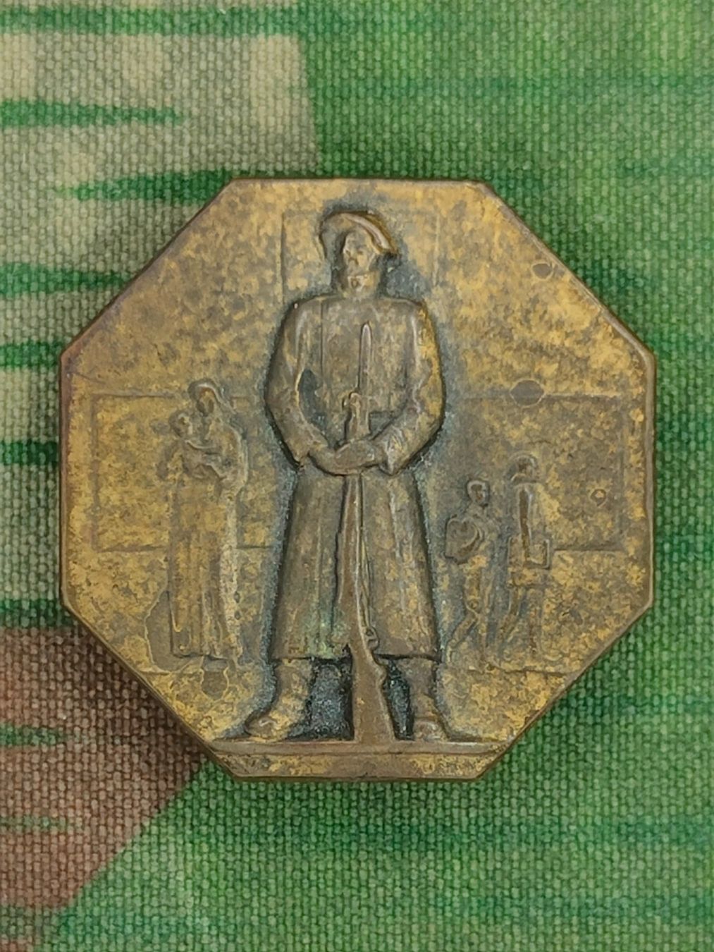 Schweizer Armee Plaketten & Abzeichen: Abzeichen Nationalspende 1940, STERNEGG – Gebraucht aus Bauma von SwissMilitaria 1