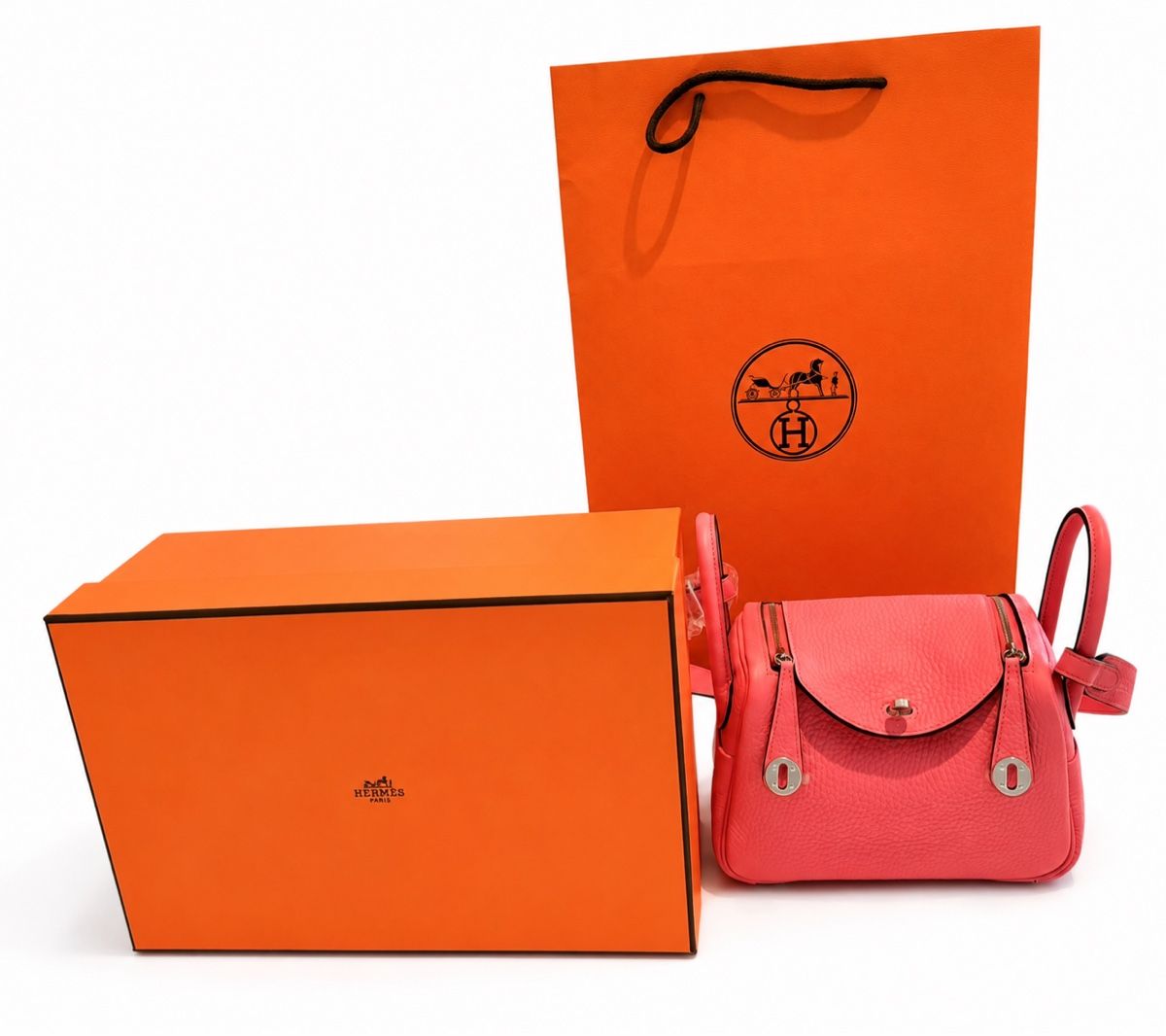Borse & Zaini: Hermes mini Lindy – Nuovo (secondo la descrizione) da Glattpark(Opfikon) venduto da Natan17313
